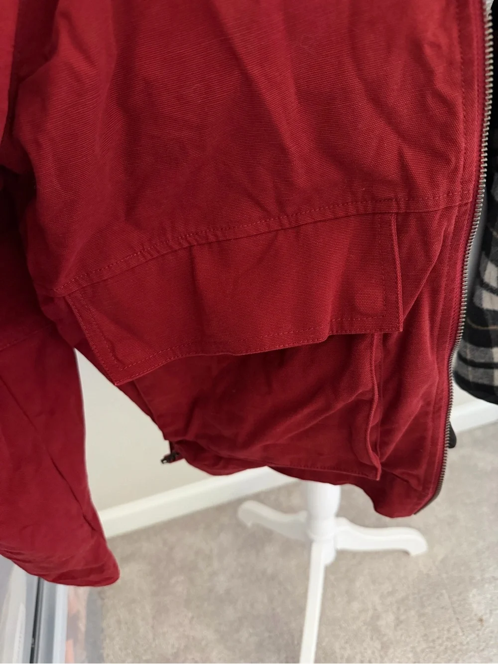 Alex Mill Red Utility Jacket Size L from Anthropologie - Picture 6 of 13